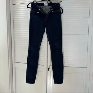Acne Studios Dark Blue Women's Skinny Jeans